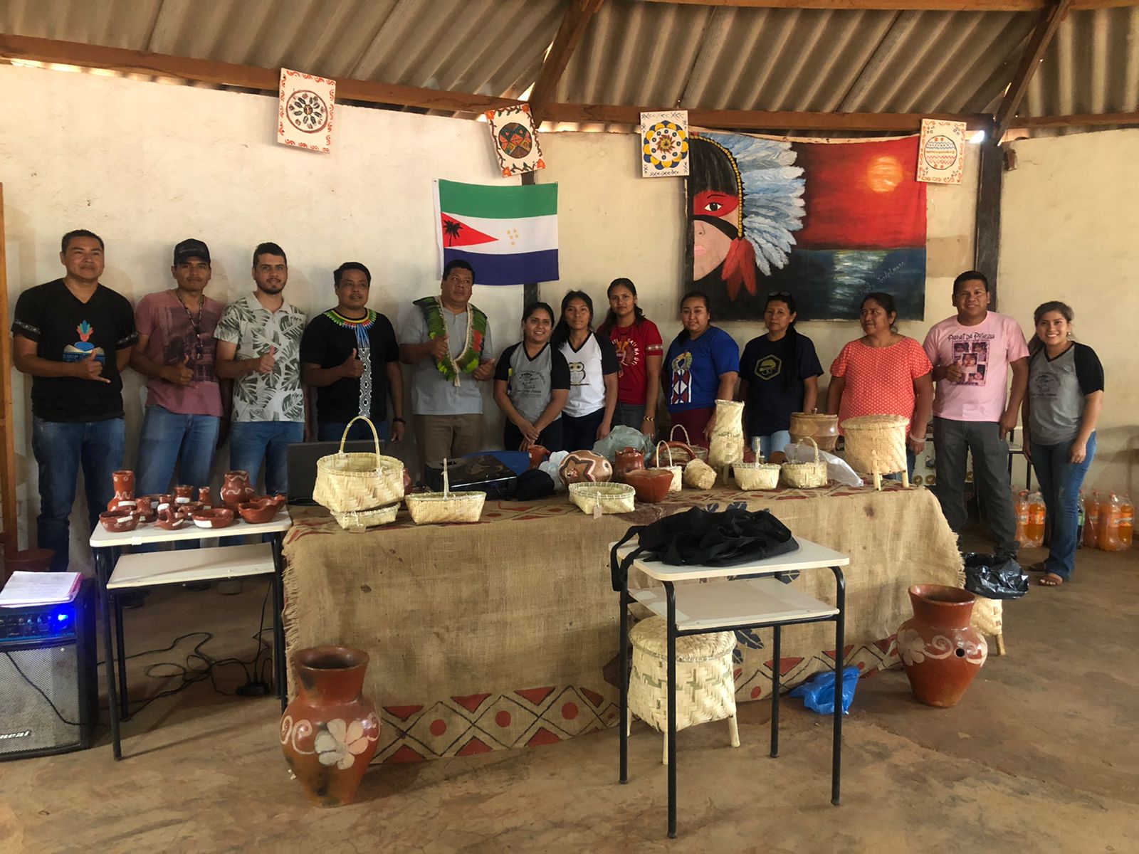 PROJETO PROMOVE CONCURSO ENTRE ESTUDANTES PARA CRIAR BANDEIRA DA ALDEIA BABAÇU