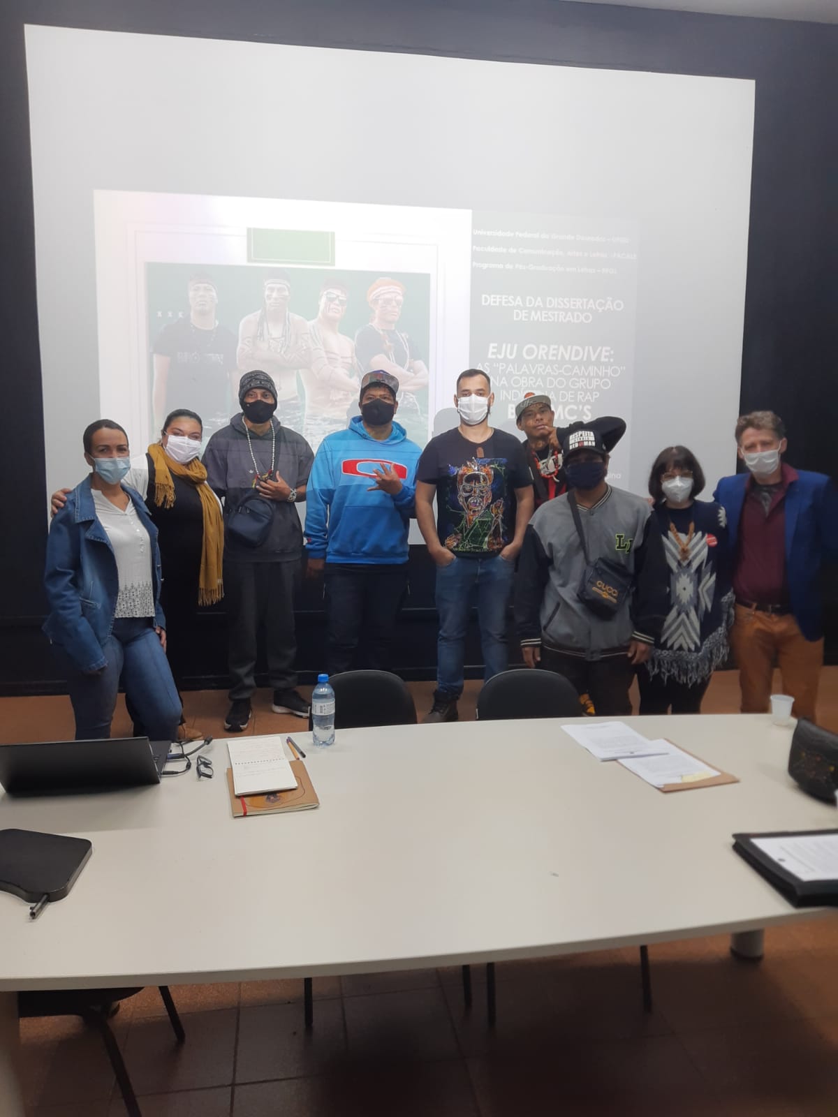 IPEDI INTEGRA BANCA QUE AVALIOU PROJETO DE MESTRADO QUE TEVE GRUPO DE RAP INDIGENA COMO TEMA